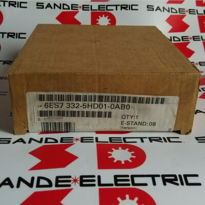 6ES7332-5HD01-0AB0 6ES73325HD010AB0 সিমেন্স 6ES7 332-5HD01-0AB0 এনালগ আউটপুট