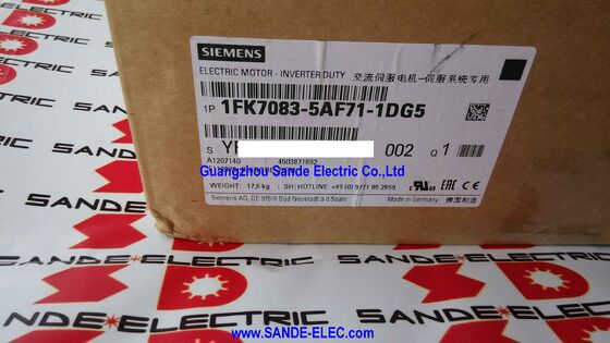 SIMOTICS S সিঙ্ক্রোন সার্ভোমোটর 1FK7083-5AF71-1DG5 1FK7 083-5AF71-1DG5 1FK7O83-5AF71-1DG5
