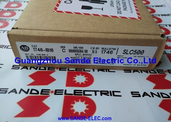ALLEN BRADLEY ডিসি ইনপুট মডিউল প্রোগ্রামযোগ্য কন্ট্রোলারের জন্য 1746-IB16 1746-IB16 1746IB16
