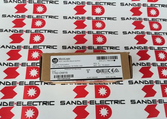 এক কারখানার সিলড অ্যালান ব্র্যাডলি মাইক্রোলজিক্স 16 পয়েন্ট আউটপুট মডেল 1762-OW16 1762OW16 1762-0W16