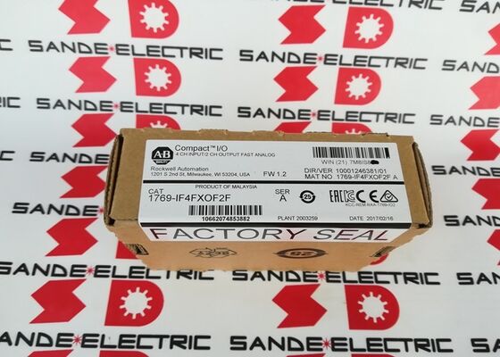 নতুন AB 1769-IF4FXOF2F কমপ্যাক্ট লজিক্স অ্যানালগ মডিউল বক্সে 1769IF4FXOF2F 1769-IF4FX0F2F