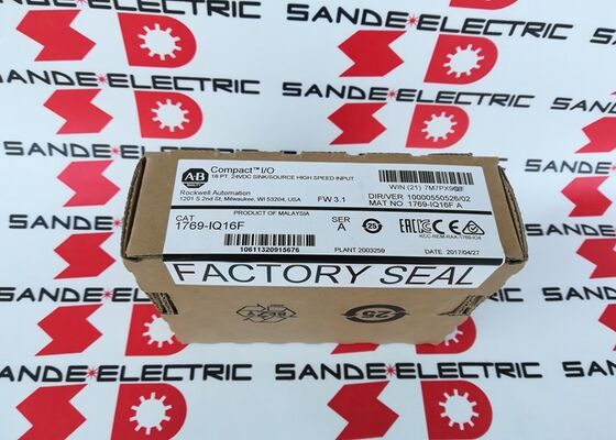 একটি নতুন AB 1769-IQ16F হাই স্পিড ইনপুট মডিউল বক্সে 1769IQ16F