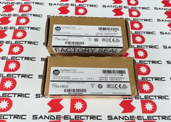 অ্যালেন ব্র্যাডলি ১৭৬৯-ওবি৩২ আউটপুট মডিউল কমপ্যাক্ট লজিক্স ১৭৬৯০বি৩২ নতুন এবং সিল করা ১৭৬৯-০বি৩২