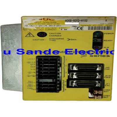 A06B-6093-H171 FANUC এসি সার্ভো এম্প্লিফায়ার ইউনিট A06B6093H171 AO6B-6O93-HI7I