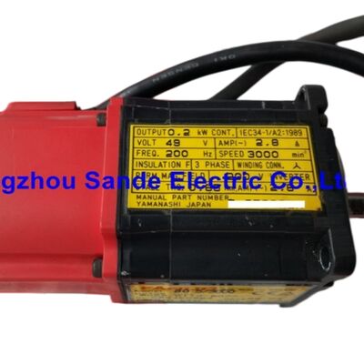 Fanuc এসি সার্ভো মোটর A06B-0411-B300 A06B0411B300 AO6B-O411-B3OO