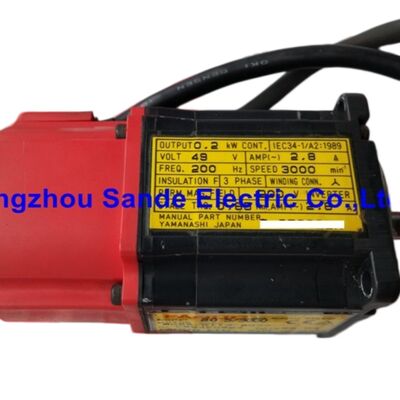 নতুন Fanuc এসি সার্ভো মোটর A06B-0257-B110 A06B0257B110 AO6B-O257-B11O