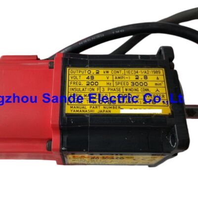 Fanuc এসি সার্ভো মোটর A06B-0247-B400 A06B0247B400 AO6B-O247-B4OO