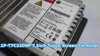 অ্যালেন-ব্র্যাডলি 2711P-T7C22D9P 24V DC HMI টার্মিনাল পণ্য প্রদর্শন ভিডিও