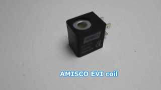AMISCO EVI7/9 AC110V Solenoid ভালভ কয়েল 22mm | 5VA 100% ED IP65 | EVI 7 সিরিজ বায়ুসংক্রান্ত শোকেস
