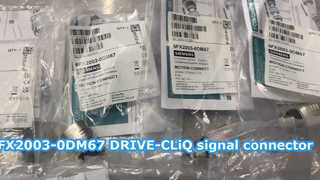 Siemens 6FX2003-0DM67 DRIVE-CLiQ RJ45 IP67 সংকেত সংযোগকারী